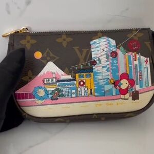 Louis Vuitton Japanese Cityscape Pochette
